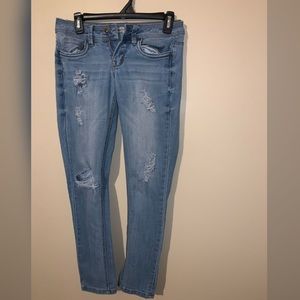 Light Washed Denim Jeans